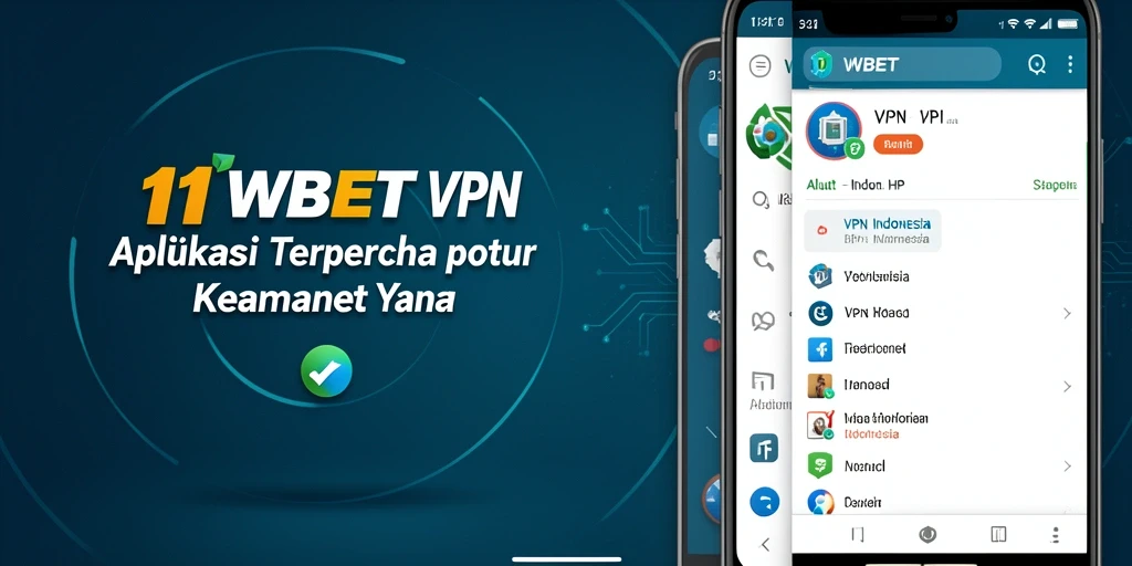 Screenshot antarmuka aplikasi 11WBET dengan fungsi VPN yang mudah digunakan.