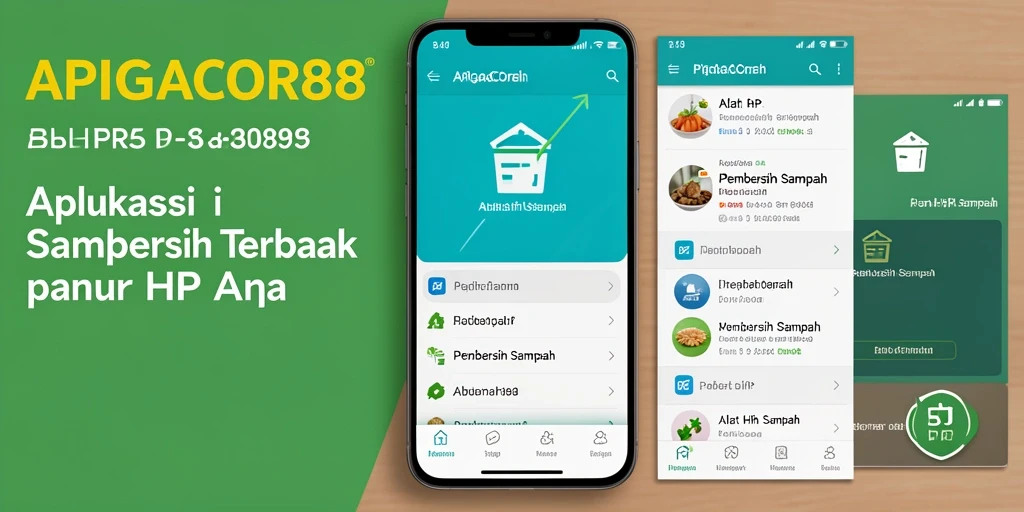 Antarmuka APIGACOR88 yang sederhana dan fungsional.