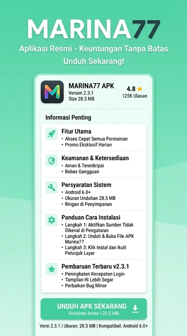 Unduh dan Instal APK marina77 untuk Android dengan mudah